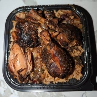 Brown Stew Chicken Bowl