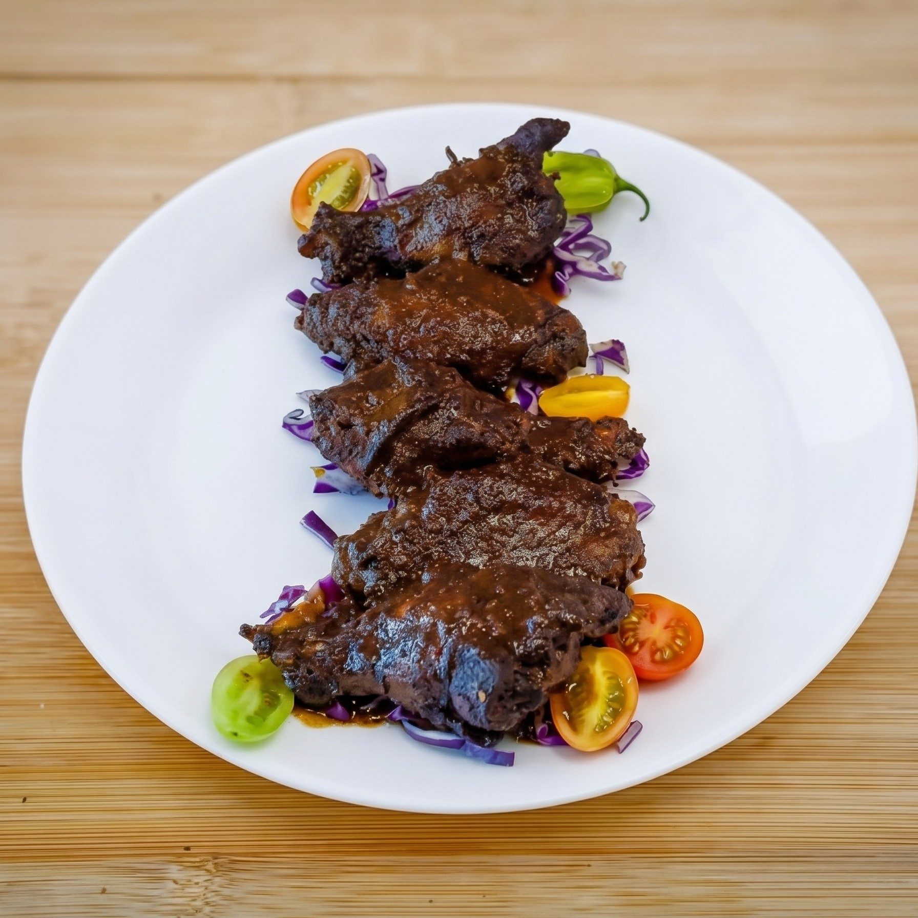 Baked Jerk Wings.