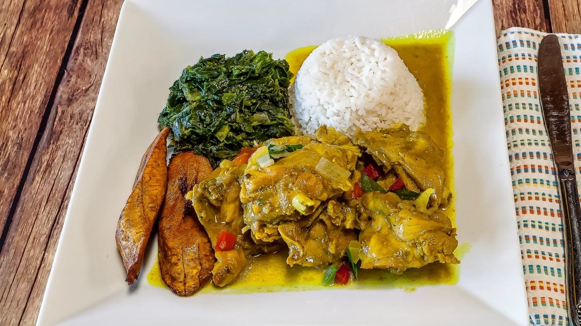 Curry Chicken.