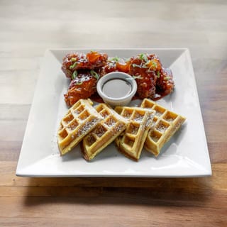 Fried Chicken Wings & Waffles